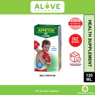 [ALIVE PHARMACY] APPETON  Sirap Multivitamin Dengan Lisin 120ML