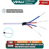 ELEMEN SOLDER STATION IRON YIHUA 907I F D K NED HEATER NO.131A - MAJUBERSAMA 25