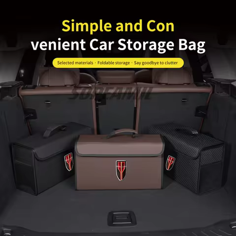 Car Trunk Organizing And Storage Box For Hongqi E-HS9 H9 L5 HS5 H5 N701 E115 H7 HS7 S9 LS7 HQ9 E-HS3