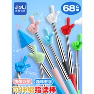 Jerry Retractable Pointer Children Reading Reading Reading Retractable Finger Stick Teacher Dedicate