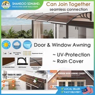 Sunshield Awning Rumah Acp Door Awning Canopy Courtyard Sunshade Rain Protections Atap Bumbung Rumah