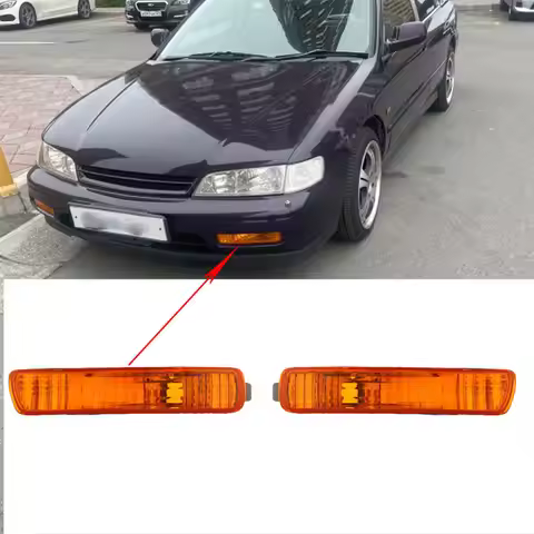 2Pcs Car Front Bumper Fog Light for Honda Accord Cd4 Cd5 1994 1995 1996 1997