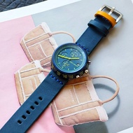 Genuine Leather watch Strap For Issey miyake Trapezoiid Handmade Designed This Model