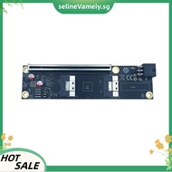For Graphics Video Card GPU for 2 Port PCI-E 4.0 X16 to SlimSAS SFF-8654 Adapter Card GEN4 SFF-8654-