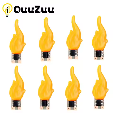 3V Candles Edison Flame LED Filament Led Cob Flash 2200K Diode Birthday Party Candle Light DIY Decor