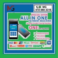 Mesin terminal debit . Credit Card Machine