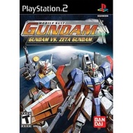 PS2 GAME DVD -  Mobile suit Gundam - Gundam vs zeta Gundam
