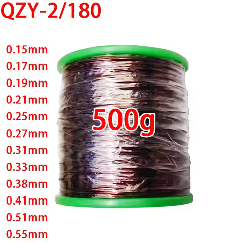 QZY-2/180 polyester imine enameled wire copper wire 180°high temperature wire 0.15 to 0.55mm 500g