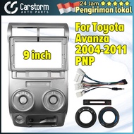 Carstorm Frame Head Unit Android 9 inch Toyota Avanza Xenia 2004-2011