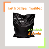 Plastik Sampah Trashbag Extra Tebal 60 X 100 Cm/ Kantong Sampah/ Plastik Sampah Hitam/ Kresek Sampah