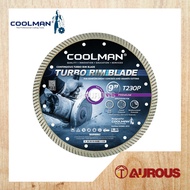 COOLMAN T230P TURBO RIM BLADE CUTTING DISC 9''