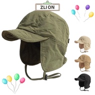 ZLION Bomber Hat, Windproof Retro Velvet Pilot Hat