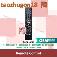 Panasonic TV Remote Control Smart Android [29] TH-49GX655K TH-50HX650K TH-50HX655K TH-55GS550K TH-55