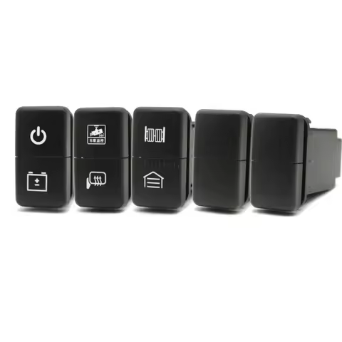 1PC Dual Switch Car Door Garage Camera Mirror Heated Power Battery Button Modified Switch for Toyota