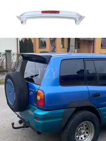 For Rav4 Spoiler 1994 1995 1996 1997 1998 Toyota Rav4 RAV-4 Spoiler WDKL ABS plastic Material Car Re