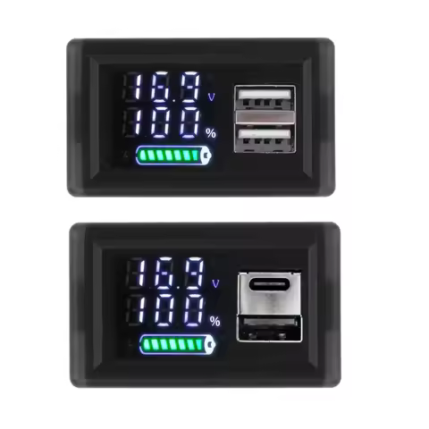 DC 9-24V ZFX-3079 LED Battery Indicator Voltage Power Charge Indicator Acid/Lithium Universal Batter