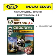 MODUL NOTA SPM A+ GEOGRAFI KSSM TINGKATAN 4&5