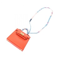 【二手】愛馬仕 HERMES Charm Kelly Twilly Rose Jaipur 絲綢 Kelly Twilly Rose Jaipur 女士二手 A