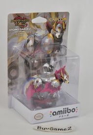 (全新) OLED Switch Monster Hunter Rise: Sunbreak Amiibo Figure: 隨從加爾克 牙獵犬 爵銀龍犬 Canyne Malzeno Palamute (魔物獵人崛起系列)