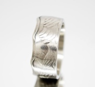 英國硬幣戒指 50 便士 1973 年男士硬幣戒指 女士硬幣戒指