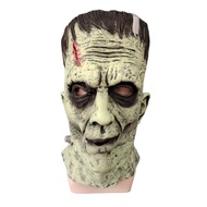 NEW Horror Frankenstein Latex Mask Cosplay Monster Costume Mask Mad Scientist Movie Halloween Party 