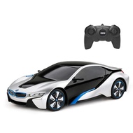 BMW i8 RC Car BMW i8 1/24 Remote Control Car, BMW Toy Car - Silver