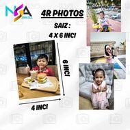 4R Print photo printing Service Servis Cuci Gambar Nikah Picture 4x6 inch cucigambar family 打印照片