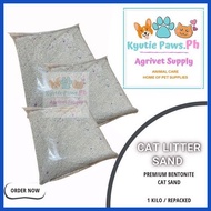 ┘ ◊☜ ➭ Cat litter sand bentonite and fine  repacked per kilo 1kg