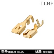 T104F Automotive Connector 7.8 Series Square Spring Automotive Connector Plug in Spring DJ621-B7.8C