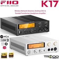 FiiO K17 MQA Bluetooth/WiFi Network Streamer Desktop DAC & Toroidal Transformer Headphone Amplifier