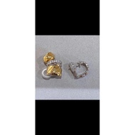 CNC Carved Diamond Earrings Asymmetric Earrings Earrings Female Earrings, Classic Diamond Earrings F