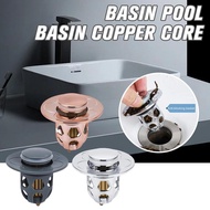 Pop-up Bounce Core Basin Filter Plug Stainless Steel Catcher Universal Stopper Sink Hair Drain P3w4