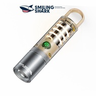 Smiling Shark SD0717 Super Bright Torchlight M60 6000 Lumens Flashlight Led Torch Light With Hook US
