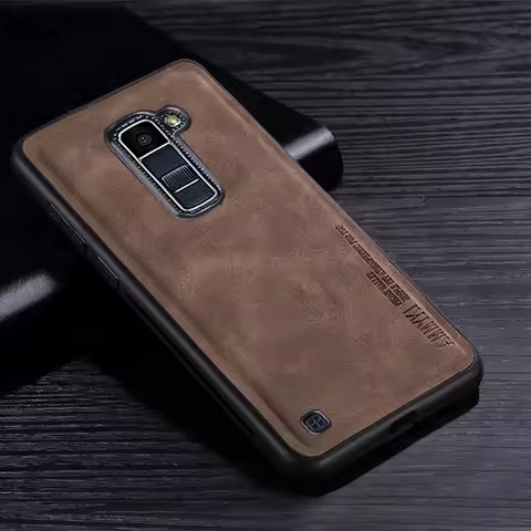 Simple pattern TPU Silicone Case For LG K10 2016 K420 K430 Case Pu Soft Leather For LG K20 2019 K8 P