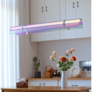 組合式寬面吊燈三色無極調光現代簡約亞克力餐廳辦公室一字餐吊燈