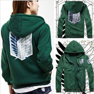 Japanese Anime shingeki no kyojin Cosplay Costume Attack on Titan Hoodies Cloak Men Women Jacket Coa