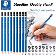 Staedtler Mars Lumograph Pencil 100 B HB 2B 3B 4B 5B 6B 7B 8B 9B F H 2H 3H 4H 5H 6H 9H Artist Pencil