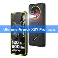 ชุดเกราะ Ulefone X31 Pro 5G สมาร์ทโฟนที่แข็งแรงแอนดรอยด์14 6.56 "120Hz แสดงผลได้ถึง16GB RAM 256GB รอ