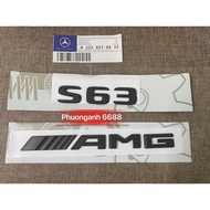Combo s63 amg, Stamp s63 amg, Logo s63, Letters s63amg mercedes