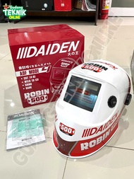 Helm Las Kedok Otomatis Auto Dark DAIDEN ROBIN 500 / Helmet Topeng Kedok Las Pelindung Kepala Kaca A