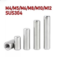 304 stainless steel internal thread cylindrical pin positioning pin internal thread guide post M4/M5