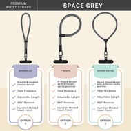 (MY) LionShield Universal Wrist Hand Strap Lanyard for Phones-Compatible with iPhone/Samsung/Android