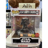 (R&G2) Funko POP Starwars Red saber series Volume 1: Darth Vader (523) With Boss Protector