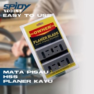 Mata Planer Pisau Serut Kayu Ketam Sugu Pasah 82mm HSS Planner Blade