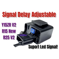 YAMAHA Y15 Y15zr V2/ R25 V2 /Mt15/R15  LED SIGNAL CONDENSER FLASHER RELAY ADJUSTABLE Signal Delay