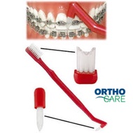 (2 in 1) Toothbrush V-Trim And Braces Orthospace Braces Toothbrush Orthodontic Toothbrush