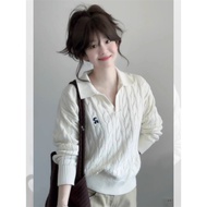 Small Women Wear Short Polo Shirt Women Collar Shirt Women Baju Polo Perempuan Knitted Polo Shirt Wo