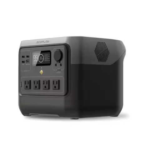 Portable Power Station 700Wh LiFePO4 70 Min Fast Charge 4X800W AC Outlets Solar Generator Camping RV