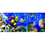 5D DIY Diamond Painting Underwater World Animal Landscape Mosaic Embroidery Kit Home Decoration