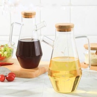 Oil Bottle With Lid Glass 500ml//750ml******